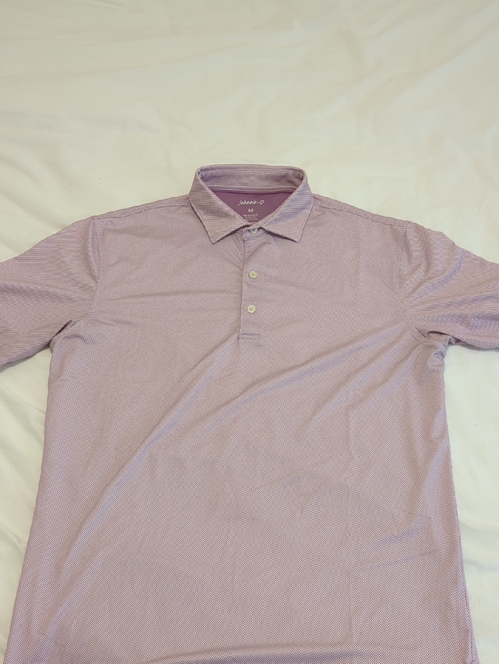 johnnie-O Men’s Lavender Short-Sleeve Polo